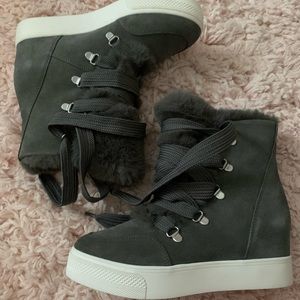 Steve Madden wedge sneakers